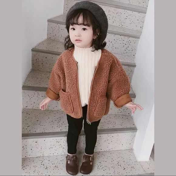 Kids Teddy Coat - Picture 2 of 13